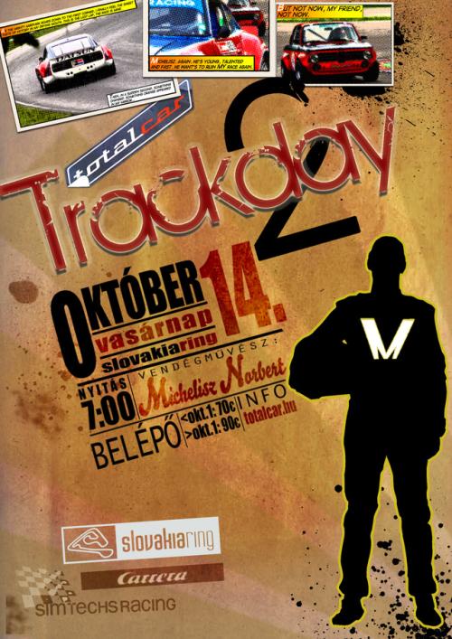 Programajánló: Totalcar pályanap 2012/2 (2012.10.14, Slovakiaring)